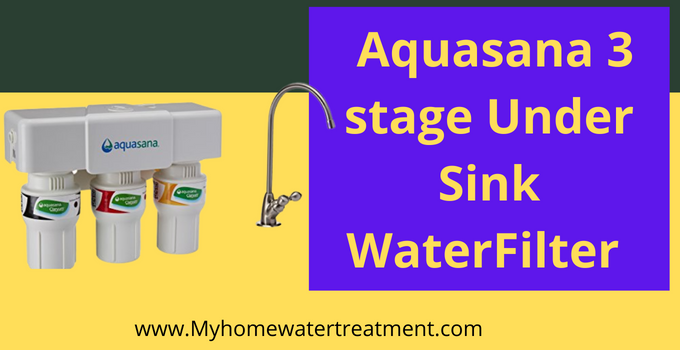 Aquasana 3 Stage Under Counter Water Filtration System