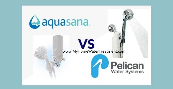 Pelican vs Aquasana Shower Filter