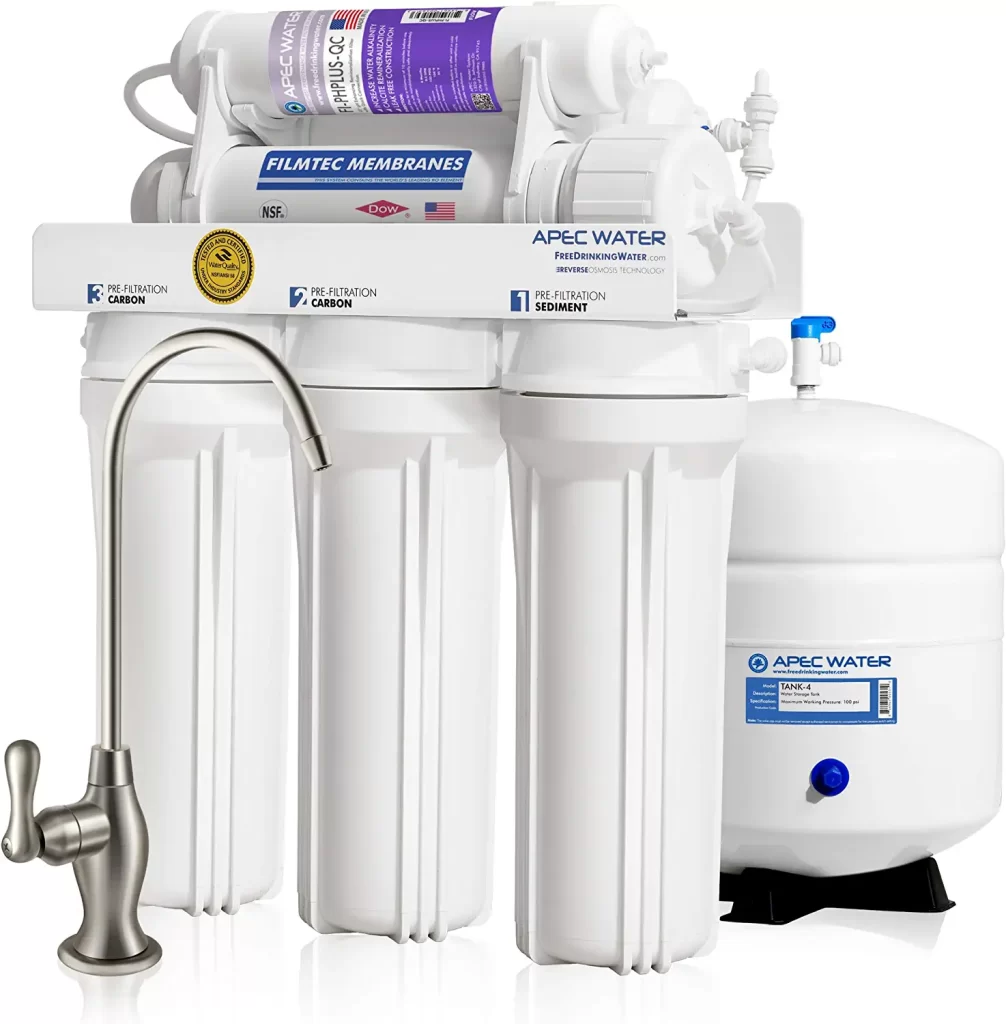 APEC Top Tier 6-Stage Ultra Safe Reverse Osmosis