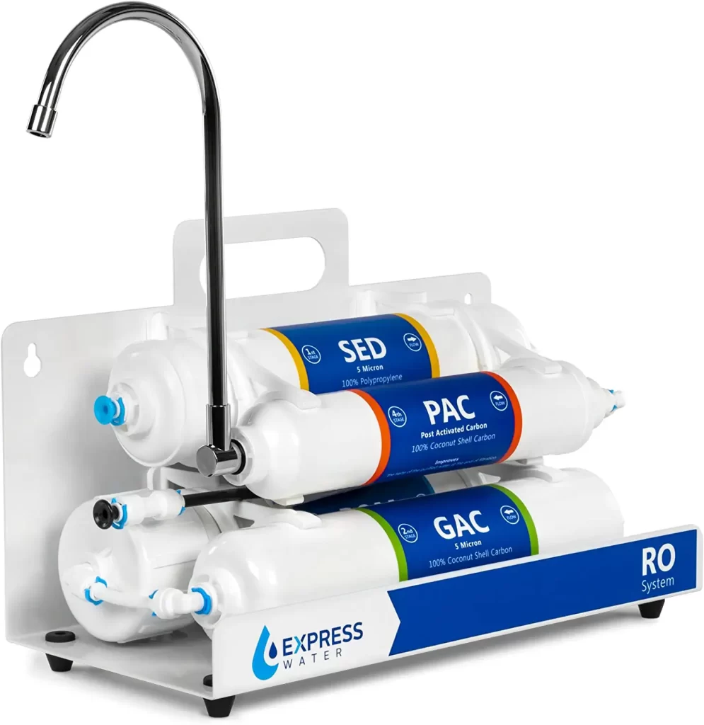 Express Water – Countertop Reverse Osmosis Water Filtration System