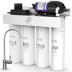 SimPure Tankless UV Reverse Osmosis System Under Sink, 400GPD