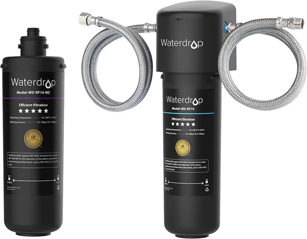 Waterdrop 10UA Under Sink Water Filter System