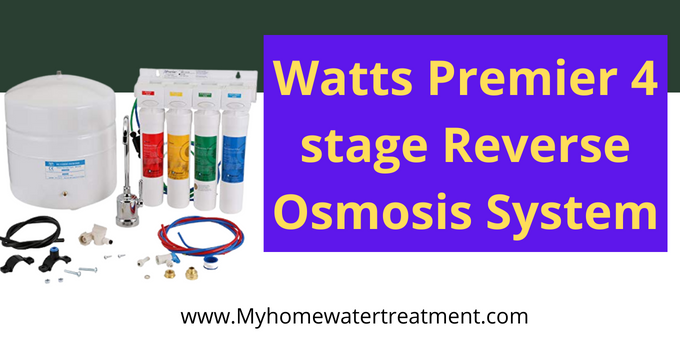 Watts Premier RO Pure 531411 4 stage Reverse Osmosis System