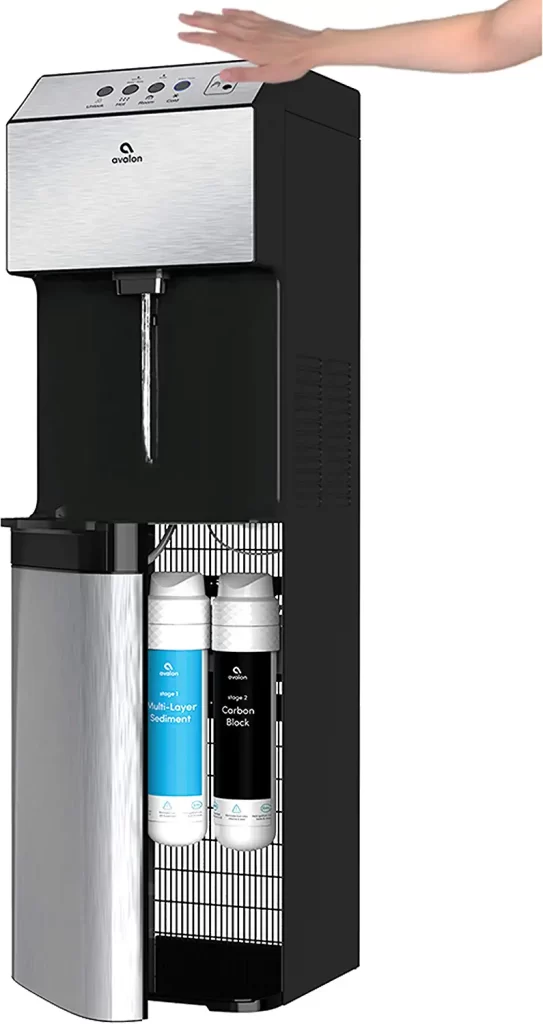 Avalon Hand-Free Touchless Electric Bottleless Water Cooler Dispenser