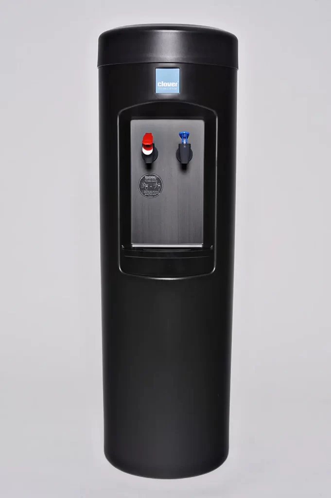 Clover D7A Hot and Cold Bottleless Water Dispenser, Black