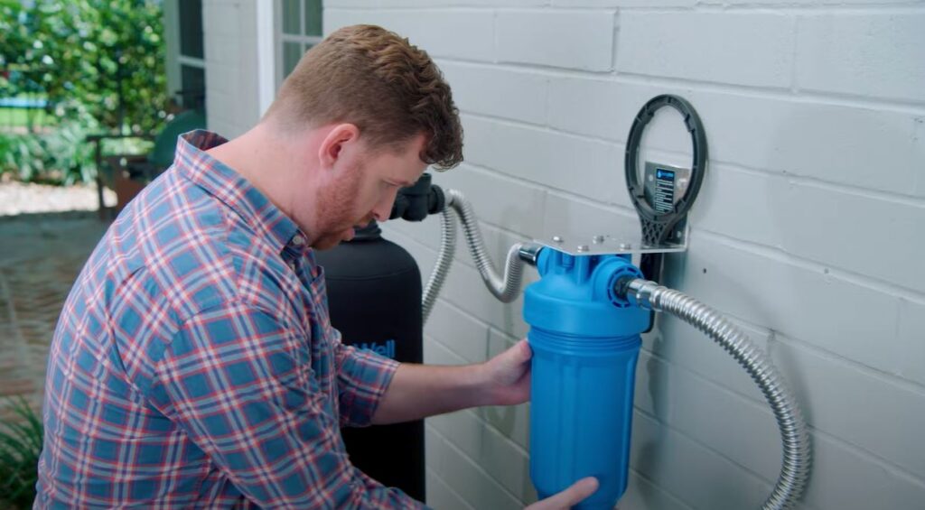 SpringWell whole house water filtration system installation