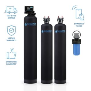 ULTRA Whole House Well Water Filter Salt-Free System Combo