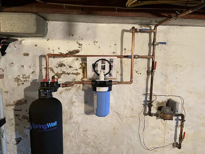 springwell cf1 Whole house water filter