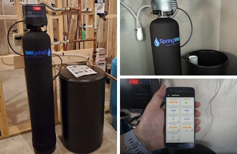 Springwell-SS-salt-based-ion-exchange-water-softener-new-install