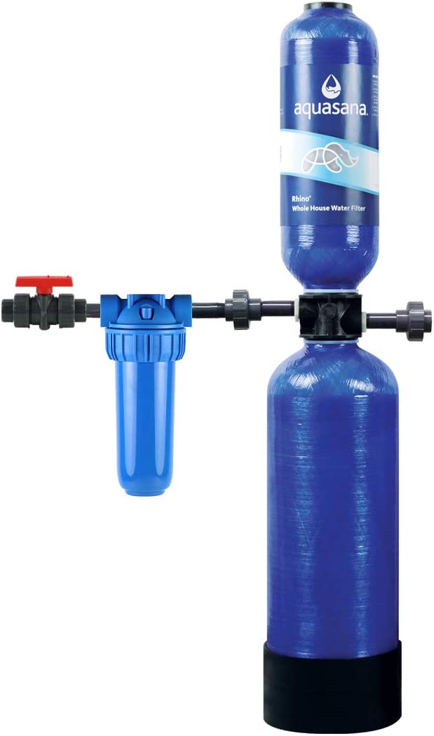 Aquasana EQ-600-AMZN Whole House Water Filter System Carbon & KDF