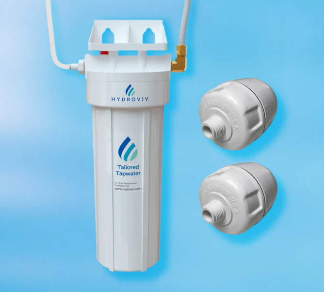 Hydroviv water filter Cover Your Faucet & 2 Showers