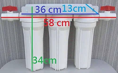 Whole House 3 stage filtration water system