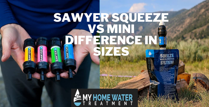 sawyer squeeze vs mini Difference in Sizes