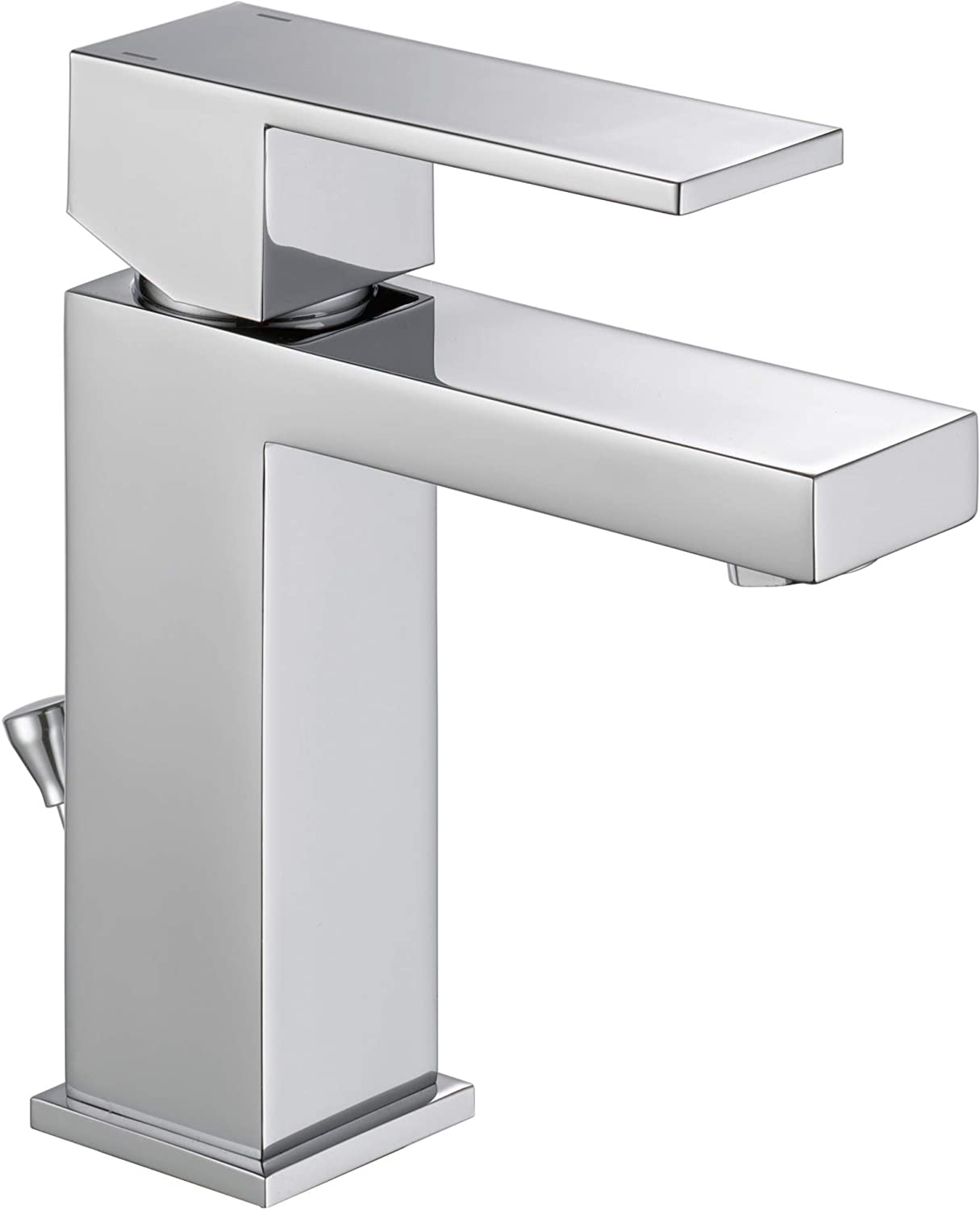 Delta Faucet Modern Single Hole Bathroom Faucet