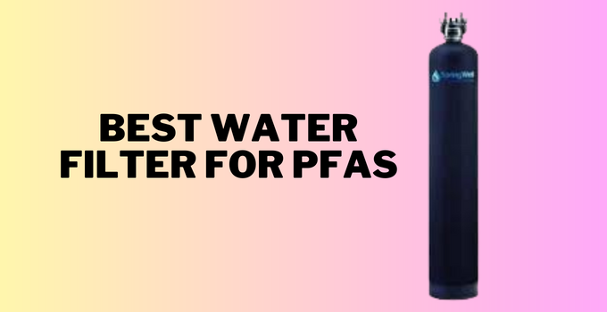 best water filter for pfas