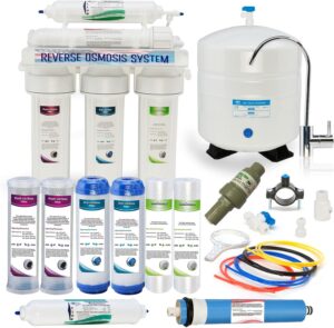Global Water RO-505 5-Stage Reverse Osmosis System Water Quality Filter