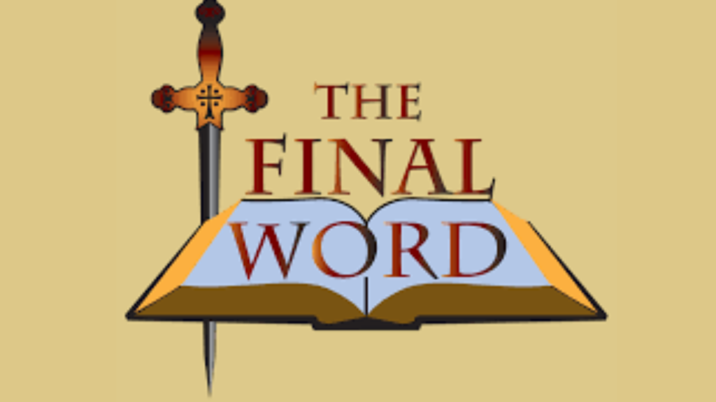 Final Words